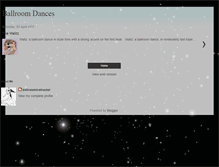 Tablet Screenshot of learn-ballroom.blogspot.com