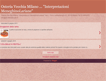 Tablet Screenshot of osteriavecchiamilano.blogspot.com