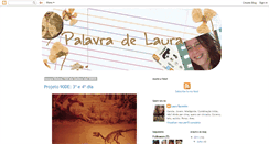Desktop Screenshot of palavradelaura.blogspot.com