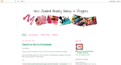 Desktop Screenshot of nzbeautyvloggers.blogspot.com