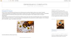 Desktop Screenshot of complottiamo.blogspot.com