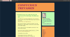 Desktop Screenshot of confucioustrevaskis.blogspot.com