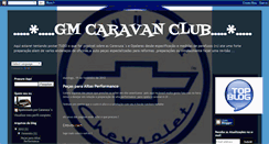 Desktop Screenshot of gmcaravanclube.blogspot.com