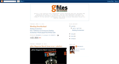 Desktop Screenshot of gfilesindia.blogspot.com