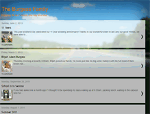 Tablet Screenshot of benandjulieburgess.blogspot.com