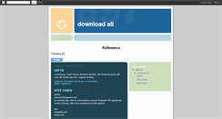 Desktop Screenshot of downloadallnow.blogspot.com