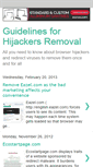 Mobile Screenshot of hijackers-removal.blogspot.com