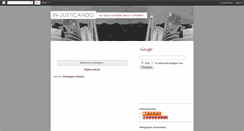 Desktop Screenshot of in-justicando.blogspot.com