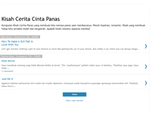 Tablet Screenshot of kisahcinta-panas.blogspot.com