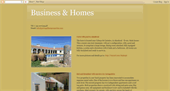 Desktop Screenshot of businessandhomes.blogspot.com