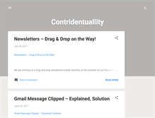 Tablet Screenshot of contridentuallity.blogspot.com