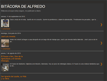 Tablet Screenshot of diariodealfredo.blogspot.com