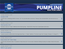 Tablet Screenshot of cornellpump.blogspot.com