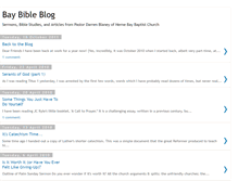 Tablet Screenshot of baybibleblog.blogspot.com