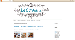 Desktop Screenshot of lecordonq.blogspot.com