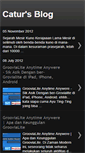 Mobile Screenshot of caturstrife.blogspot.com