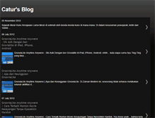 Tablet Screenshot of caturstrife.blogspot.com