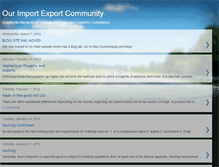 Tablet Screenshot of importexportcommunity.blogspot.com