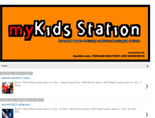 Tablet Screenshot of mykids-station.blogspot.com