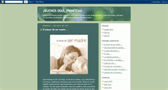 Desktop Screenshot of buenos-dias-princesa.blogspot.com