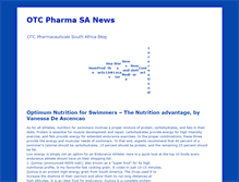 Tablet Screenshot of otcpharmasanews.blogspot.com