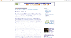 Desktop Screenshot of lead2000li.blogspot.com