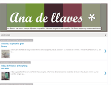 Tablet Screenshot of ana-de-llaves.blogspot.com