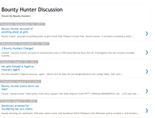 Tablet Screenshot of bountyhunterdiscussion.blogspot.com