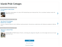 Tablet Screenshot of islandspridecottages.blogspot.com