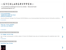 Tablet Screenshot of gycklargruppen.blogspot.com