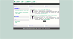 Desktop Screenshot of beezekneesfashions.blogspot.com