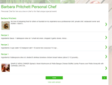 Tablet Screenshot of barbarapersonalchef.blogspot.com