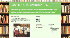 Desktop Screenshot of clubsanpedrodecachora.blogspot.com