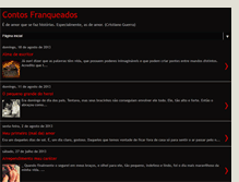 Tablet Screenshot of contosfranqueados.blogspot.com