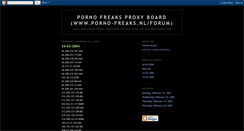 Desktop Screenshot of porno-freaks.blogspot.com