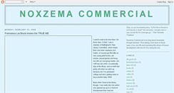 Desktop Screenshot of noxzemacommercial.blogspot.com