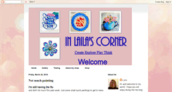 Desktop Screenshot of inlailascorner.blogspot.com