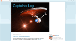 Desktop Screenshot of anothercaptainslog.blogspot.com