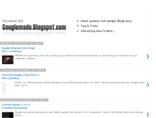 Tablet Screenshot of googlemade.blogspot.com