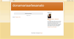 Desktop Screenshot of donamariaartesanato.blogspot.com