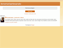 Tablet Screenshot of donamariaartesanato.blogspot.com