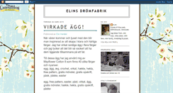 Desktop Screenshot of elins-dromfabrik.blogspot.com