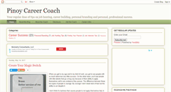 Desktop Screenshot of pinoycareercoach.blogspot.com