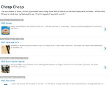 Tablet Screenshot of cheapcheap-lisa.blogspot.com