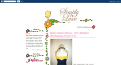 Desktop Screenshot of ilovesimplyluxe.blogspot.com