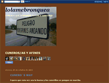 Tablet Screenshot of lolamebronquea.blogspot.com