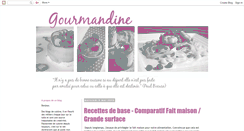 Desktop Screenshot of gourmandine-cuisine.blogspot.com