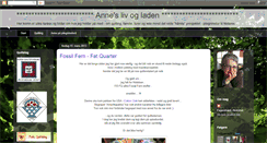 Desktop Screenshot of anneslivogladen.blogspot.com