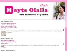 Tablet Screenshot of mayteolallaolmo.blogspot.com