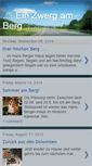 Mobile Screenshot of bergsucht.blogspot.com